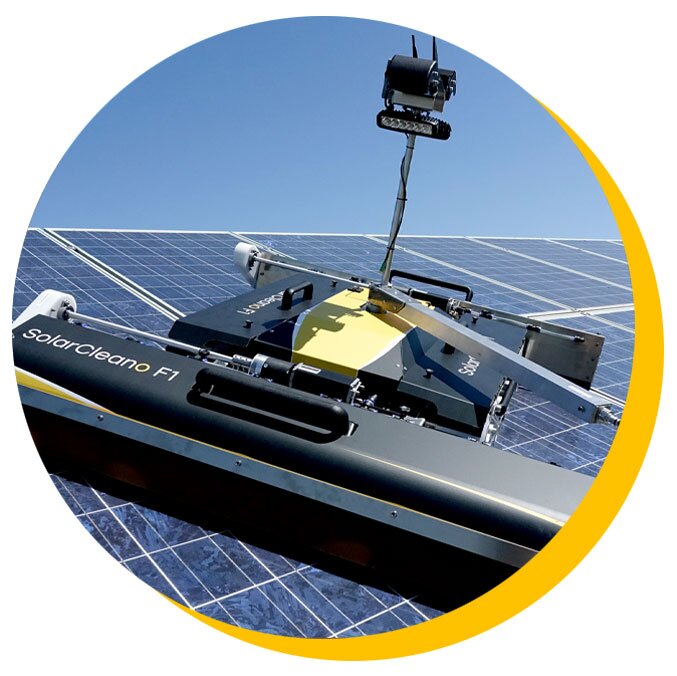 SolarTek solar panel cleaning technology